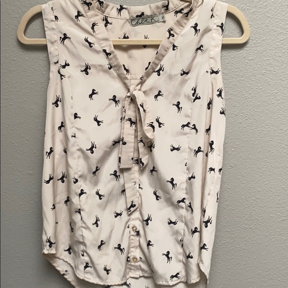 Dressed up tank top